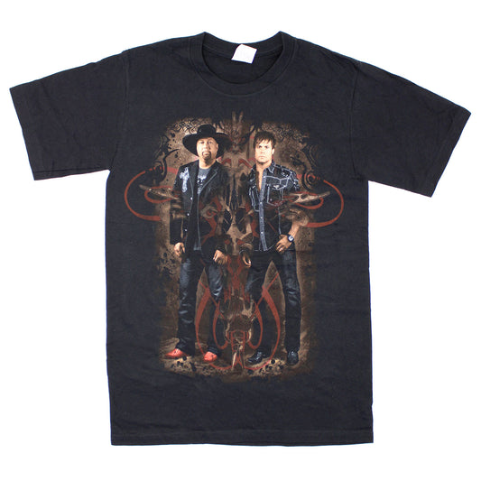 Montgomery Gentry Standing Live/Tour 2010 T-shirt Front