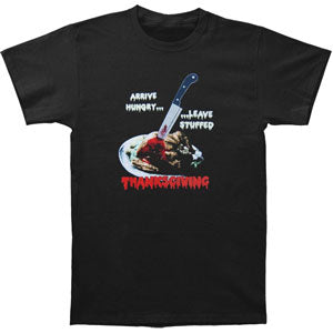 Thanksgiving Arrive Hungry T-shirt