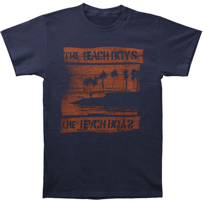 Beach Boys Night Beach Tour Slim Fit T-shirt Front