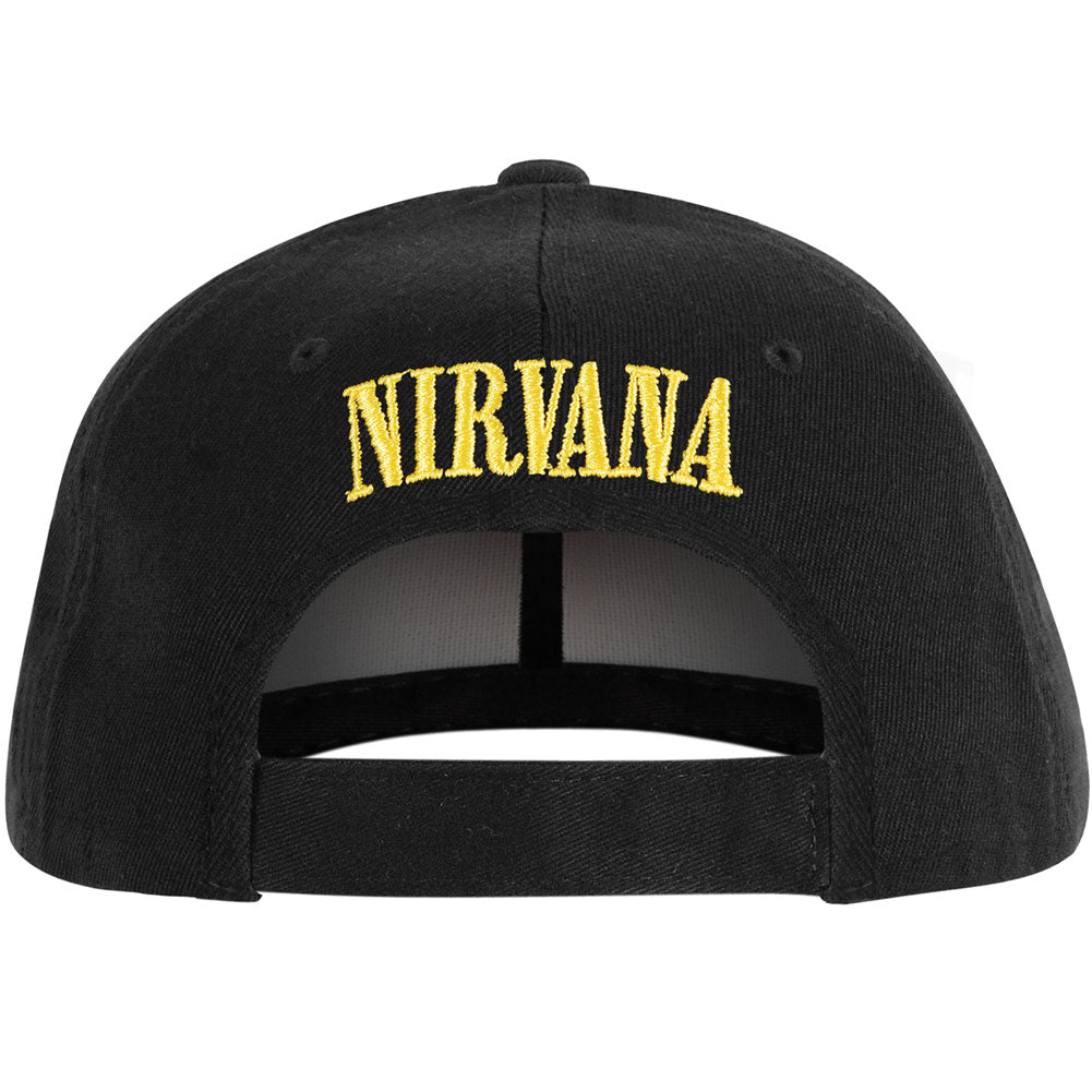 Nirvana Smiley Baseball Cap Back