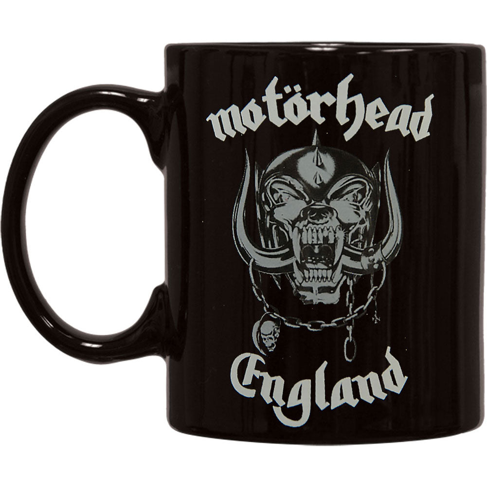 Motorhead England White Coffee Mug Front