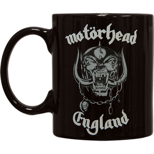 Motorhead England White Coffee Mug Front
