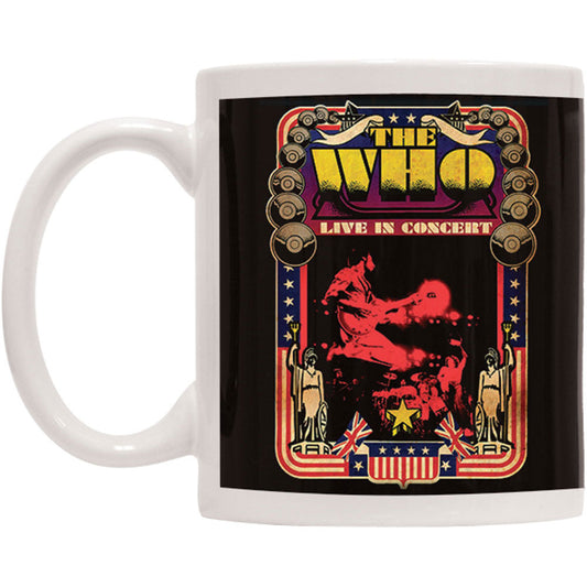 Who Live In Concert Coffee Mug Front