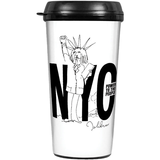 Beatles NYC/Power To The People Travel Mug