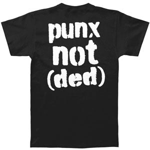 (hed)pe Punx Not Ded Black T-shirt Back