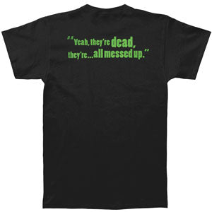 Night Of The Living Dead Movie Poster T-shirt Back