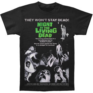 Night Of The Living Dead Movie Poster T-shirt Front