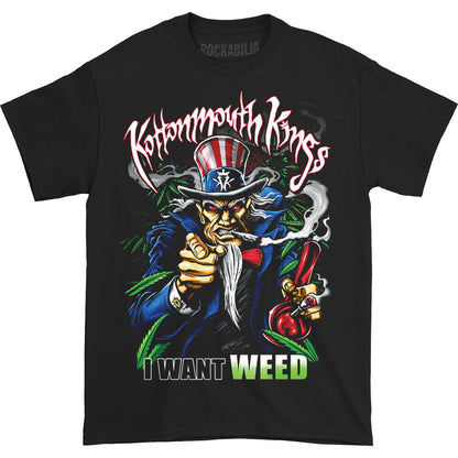Kottonmouth Kings I Want Weed T-shirt Front