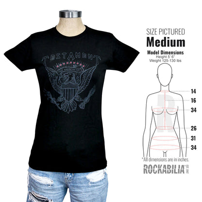 True American Hate - Ladies Junior Top