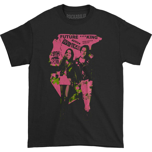 Will & Kate Bollocks Slim Fit T-shirt Front