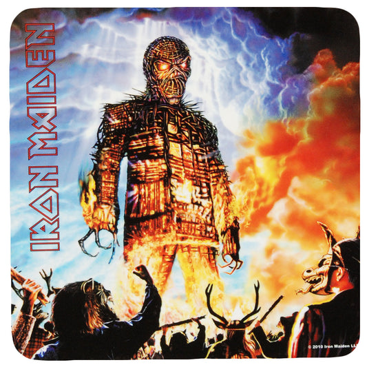 Iron Maiden Wicker Man Coaster Front