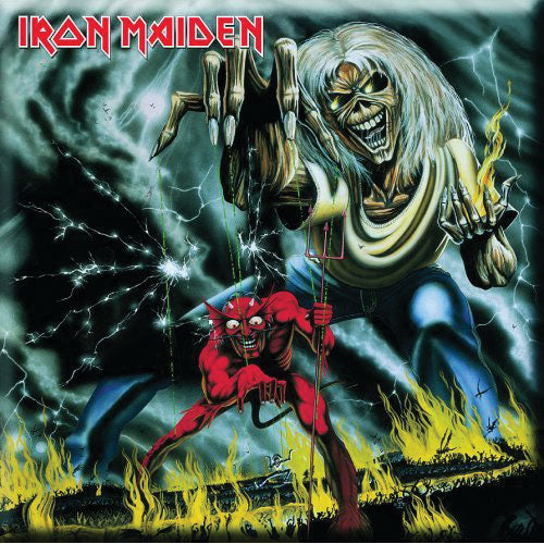 Iron Maiden Number Of The Beast Magnet Front