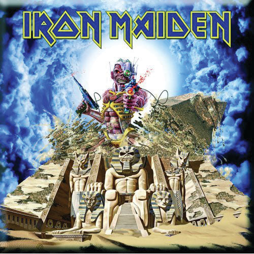 Iron Maiden Somewhere Back In Time Magnet Front