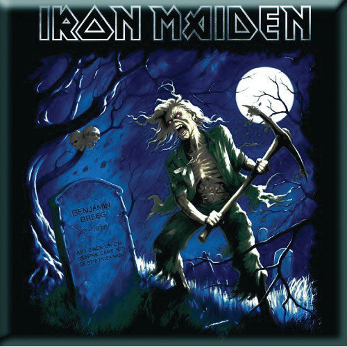 Iron Maiden Benjamin Breeg Magnet Front