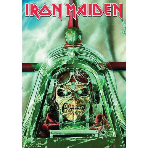 Iron Maiden Aces High Post Card Front