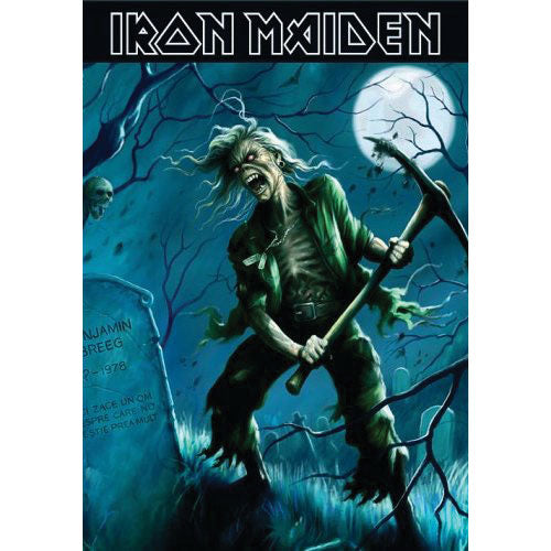Iron Maiden Benjamin Breeg Post Card Front