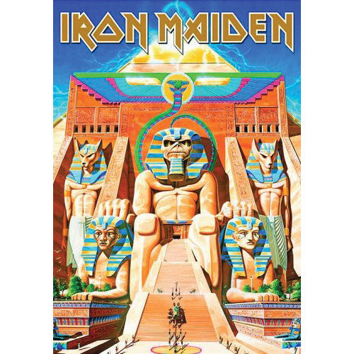 Iron Maiden Power Slave Post Card Front