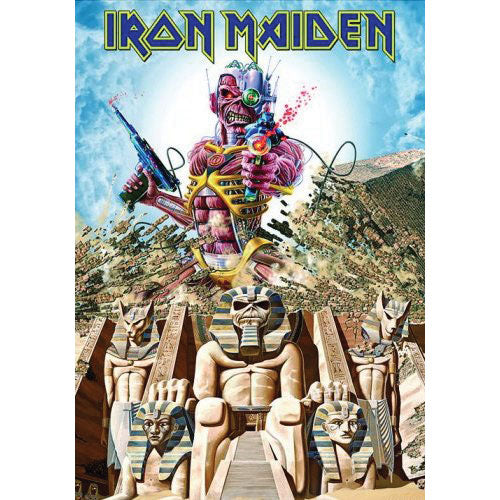 Iron Maiden Somewhere Back In Time Post Card Front