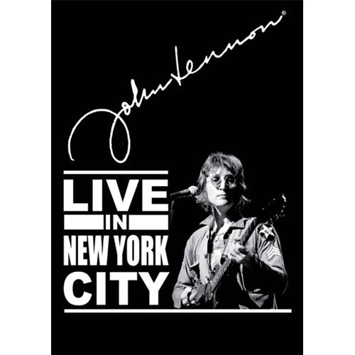 John Lennon Live In NYC Post Card Front