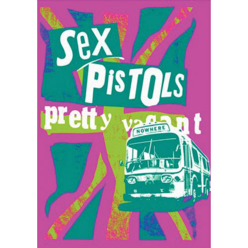 Sex Pistols Pretty Vacant Post Card Front