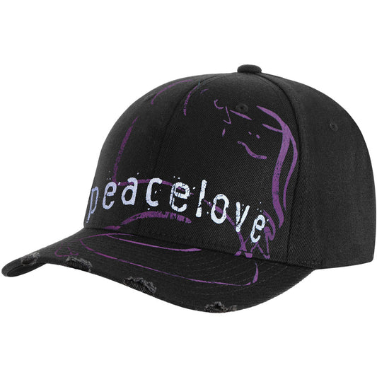 Beatles Peace & Love Baseball Cap Front