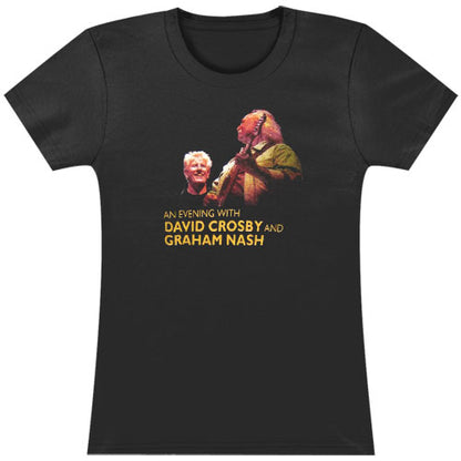 An Evening With Crosby & Nash Vintage Junior Top