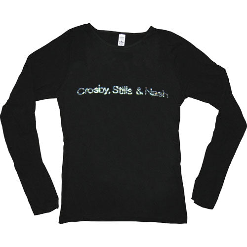Crosby Stills Nash Young Names Diamond Junior Top Front