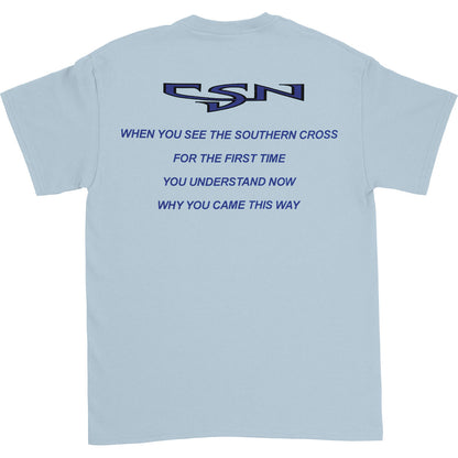 Crosby Stills Nash Young Southern Cross T-shirt Back