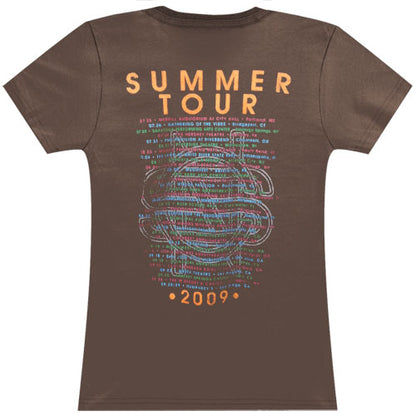 Crosby Stills Nash Young Triangle 2009 Tour Junior Top Back