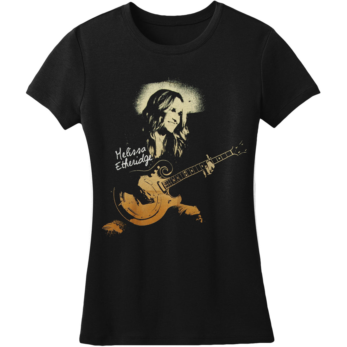 Melissa Etheridge All Over Gradient Photo Junior Top Front
