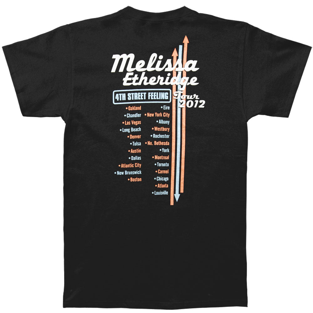 Melissa Etheridge 2012 Tour Album Photo/Dates T-shirt