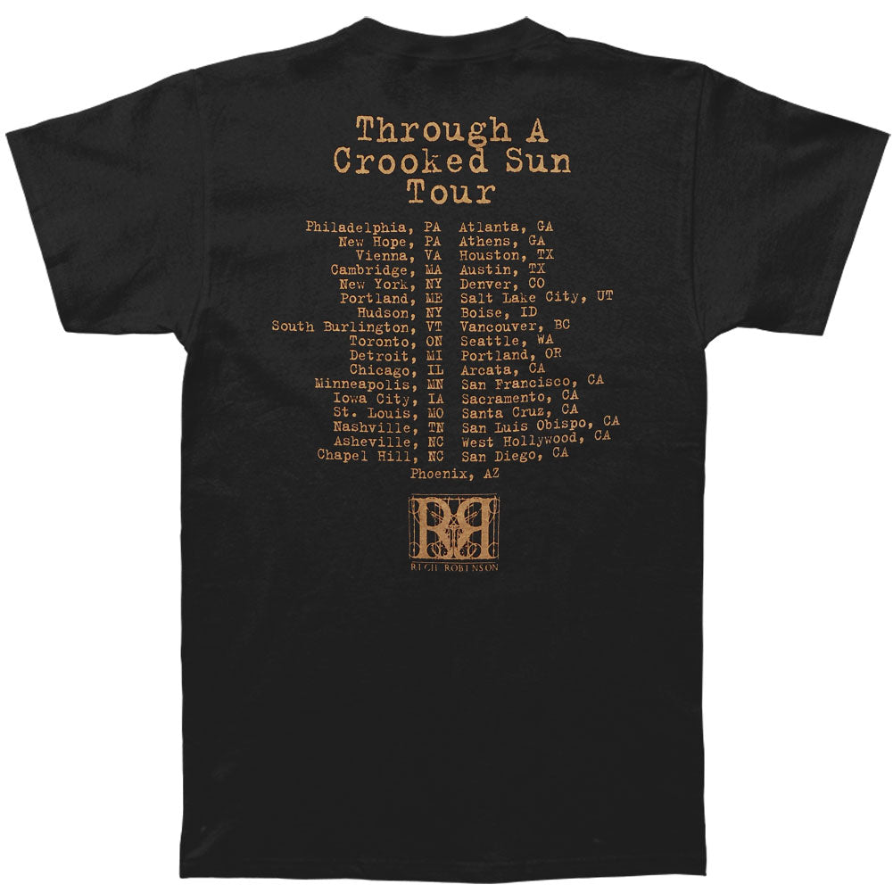 Rich Robinson Collage Photo Tour T-shirt Back