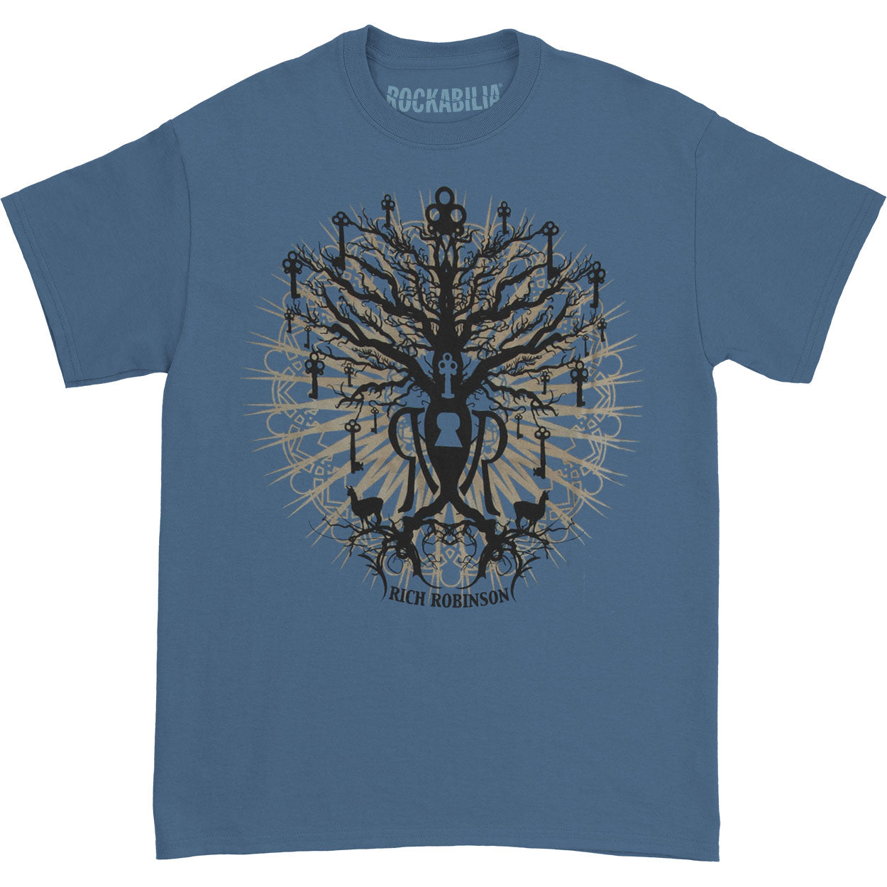 Rich Robinson Tree Art T-shirt