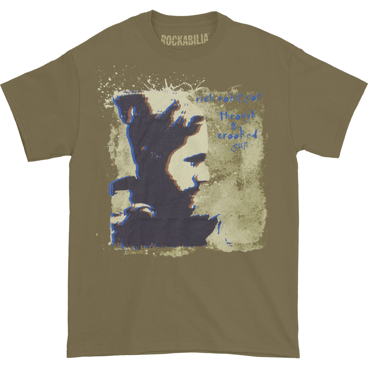 Rich Robinson Through A Crooked Sun T-shirt Front