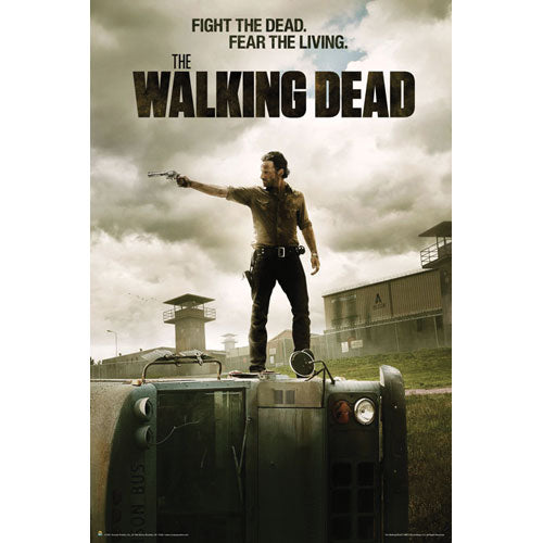 Walking Dead Subway Poster Front