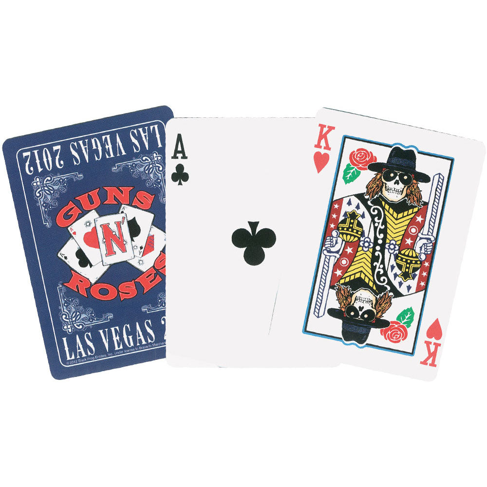 Guns N Roses Las Vegas Playing Cards