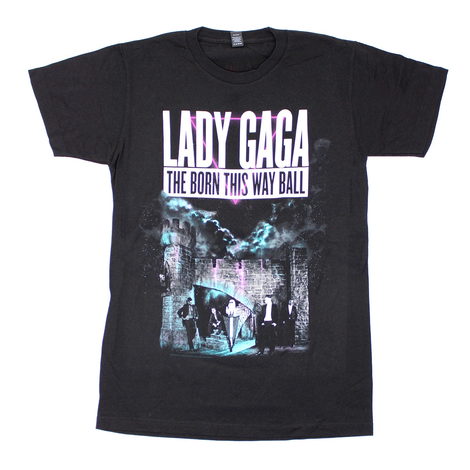 Official Lady Gaga Born This Way 2013 Tour T-shirt | Rockabilia