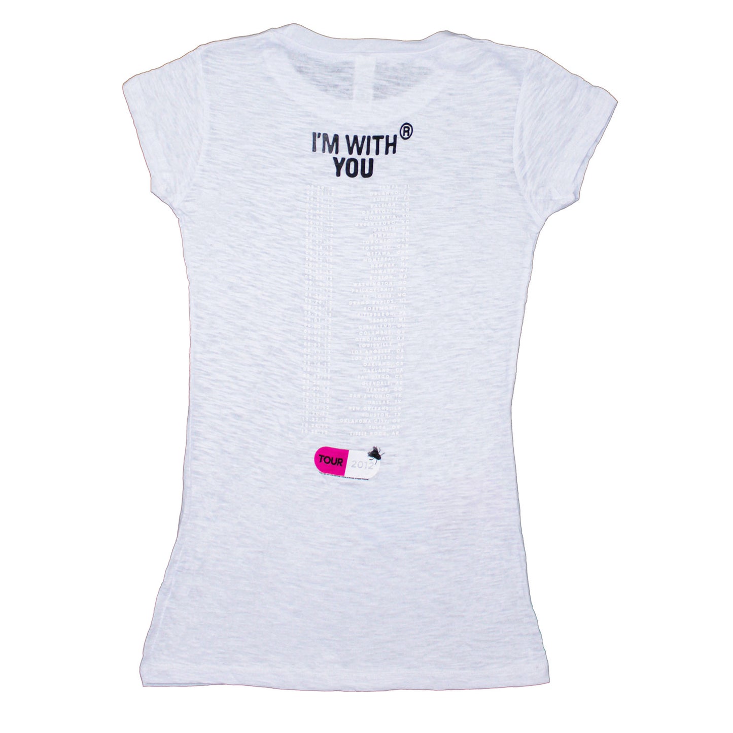 Red Hot Chili Peppers I'm With You Tissue Junior Top
