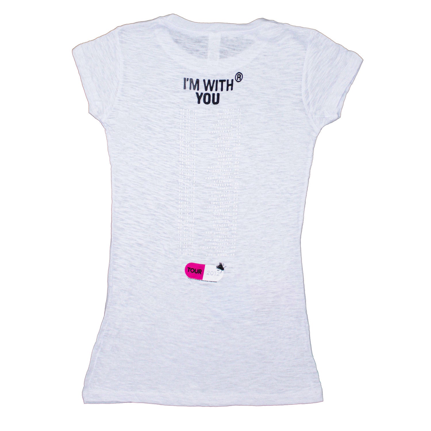 Red Hot Chili Peppers I'm With You Tissue Junior Top