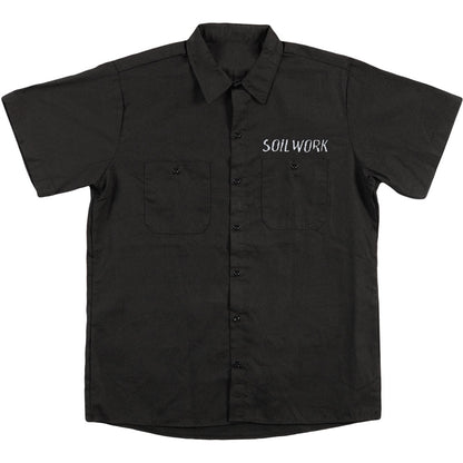 Soilwork Embroidered Logo With Anchor Work Shirt Front