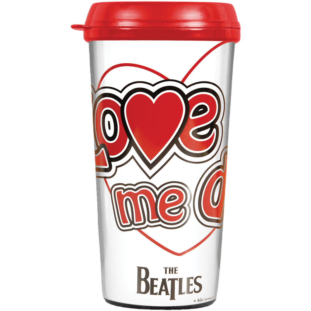 Beatles Love Me Do Travel Mug Front