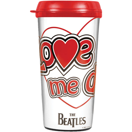 Beatles Love Me Do Travel Mug Front