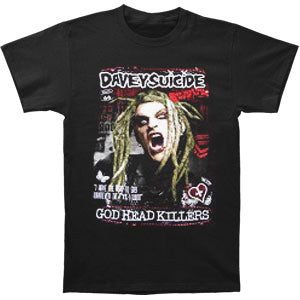 Davey Suicide Killers T-shirt Front