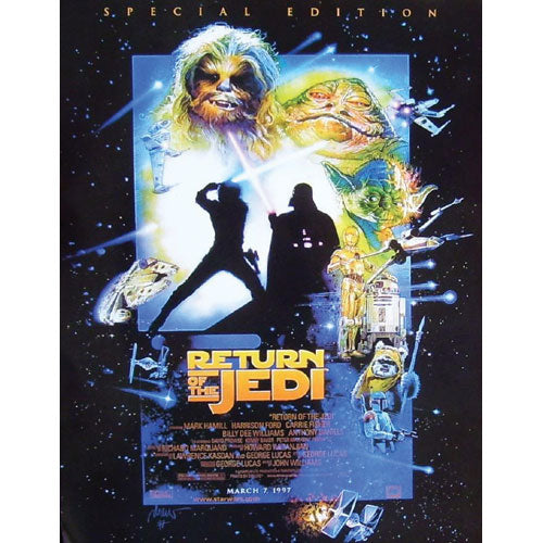 Star Wars Return Of The Jedi Domestic Poster