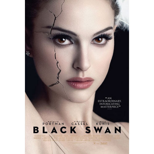 Black Swan Cracked Nina Domestic Poster