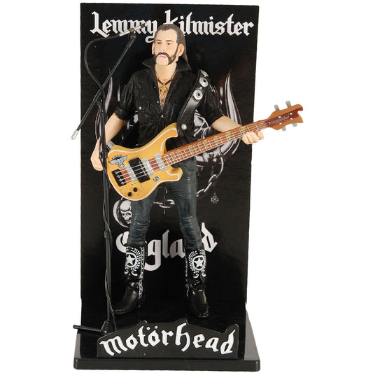 Motorhead Lemmy Kilmister Deluxe Rickenbacker Guitar Eagle Action Figure Front