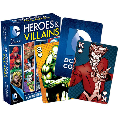 DC Comics Heroes & Villains Playing Cards