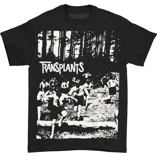 Transplants Running Kids/Gasmasks T-shirt Front