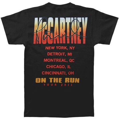 Paul Mccartney Big Time 2011 Tour Slim Fit T-shirt Back