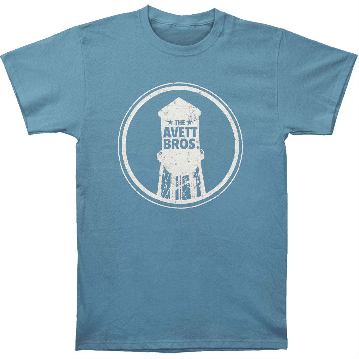 Avett Brothers Water Tower Slim Fit T-shirt Front